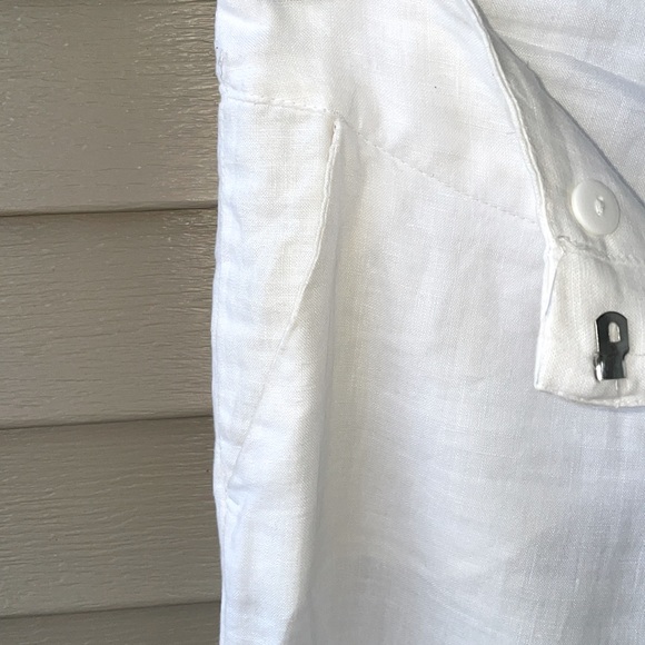 H&M 100% Linen Wide Leg Trousers - Picture 6 of 7